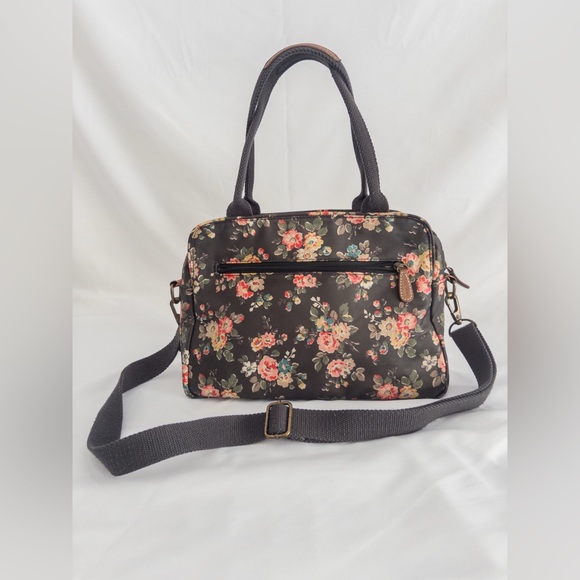 ✨FLASH SALE✨Cath Kidston Floral Crossbody Satchel Bag • Vintage Rose Print - Picture 6 of 9